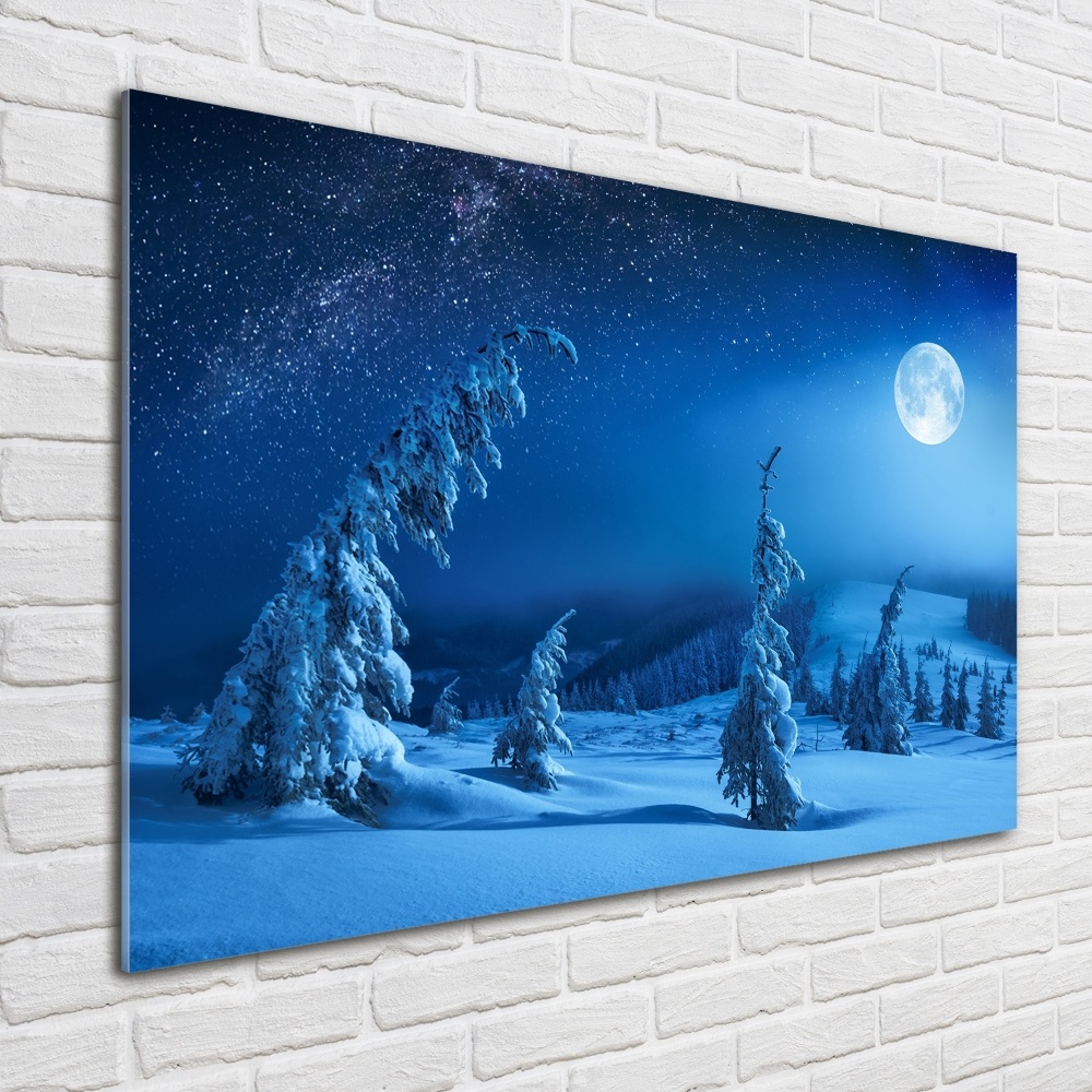Foto obraz akrylový na stenu Svetlo mesiaca