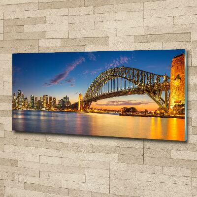 Moderný akrylový fotoobraz Panorama Sydney