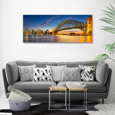 Moderný akrylový fotoobraz Panorama Sydney