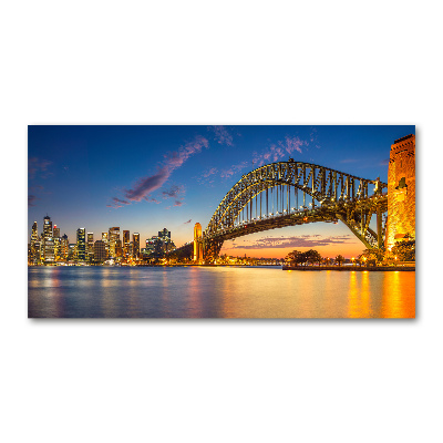 Moderný akrylový fotoobraz Panorama Sydney