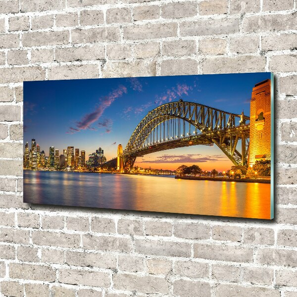 Moderný akrylový fotoobraz Panorama Sydney