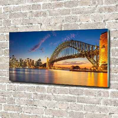 Moderný akrylový fotoobraz Panorama Sydney