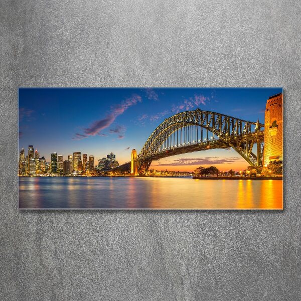 Moderný akrylový fotoobraz Panorama Sydney