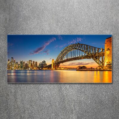 Moderný akrylový fotoobraz Panorama Sydney