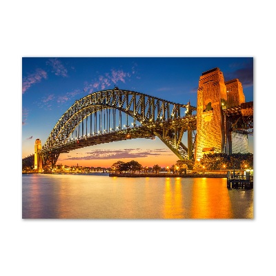 Moderný akrylový fotoobraz Panorama Sydney