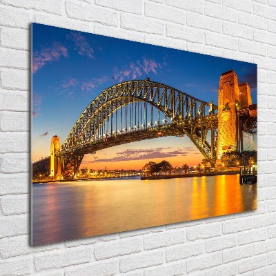 Moderný akrylový fotoobraz Panorama Sydney