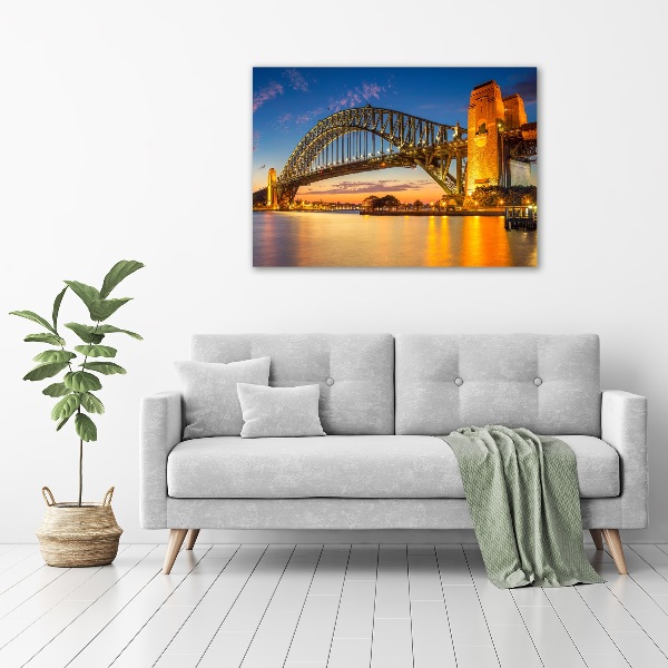 Moderný akrylový fotoobraz Panorama Sydney