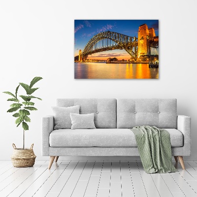 Moderný akrylový fotoobraz Panorama Sydney