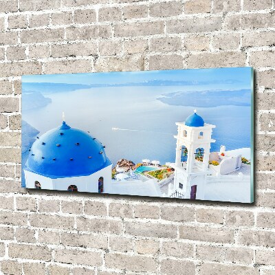 Foto obraz akrylový Santorini Grécko
