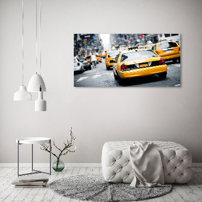Moderný akrylový fotoobraz Taxi New York