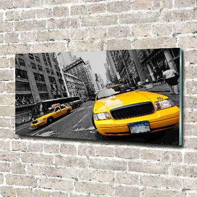 Foto obraz akrylový na stenu Taxi New York