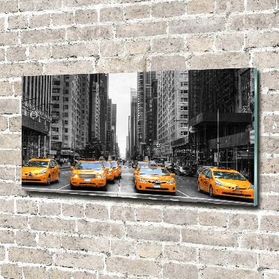 Foto obraz akrylový na stenu Taxi New York