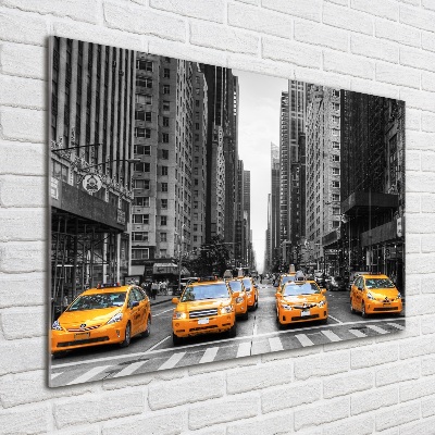 Foto obraz akrylový na stenu Taxi New York