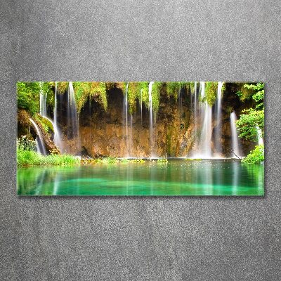 Foto obraz akrylové sklo Plitvické jazerá