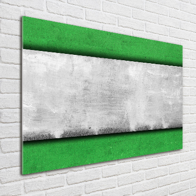 Foto obraz akrylové sklo Zelená múr