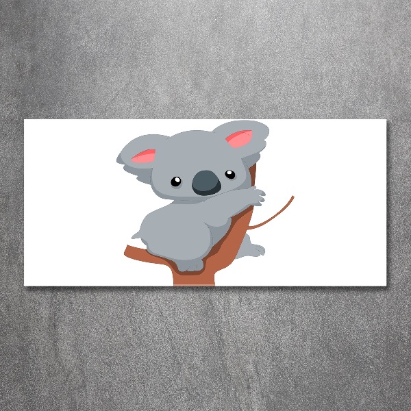 Foto obraz akrylový Koala na strome