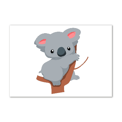 Foto obraz akrylový Koala na strome