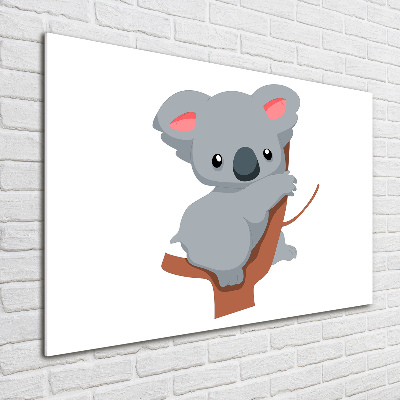 Foto obraz akrylový Koala na strome