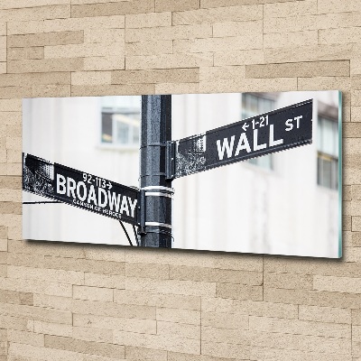 Foto obraz akryl do obývačky Wall street značka