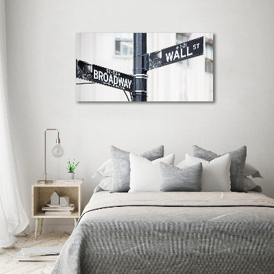 Foto obraz akryl do obývačky Wall street značka