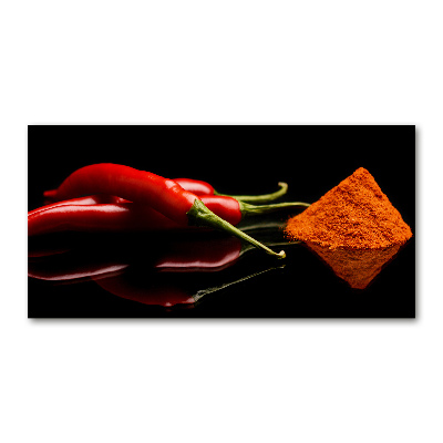 Foto obraz akrylový na stenu Chilli a cayenne