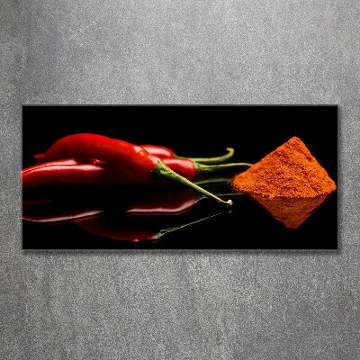 Foto obraz akrylový na stenu Chilli a cayenne