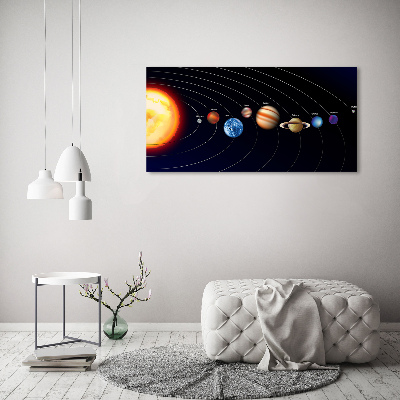 Foto obraz akryl do obývačky Slnečná sústava