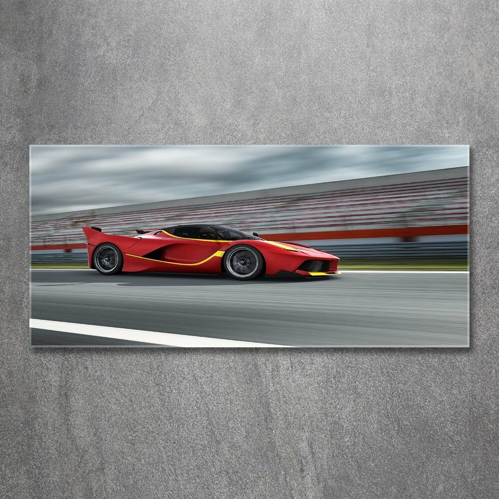 Moderný foto-obraz akryl na stenu Športové auto