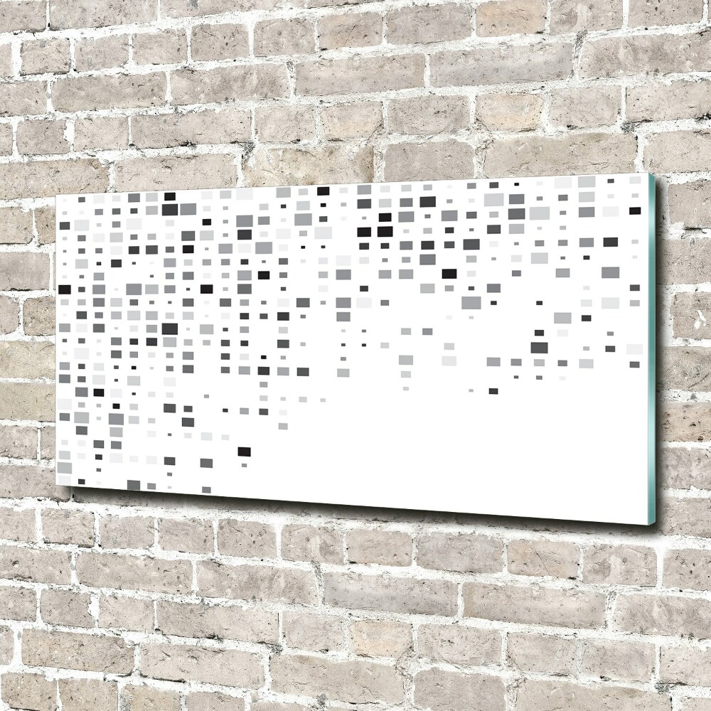 Foto obraz akrylový na stenu Abstrakcia štvorce