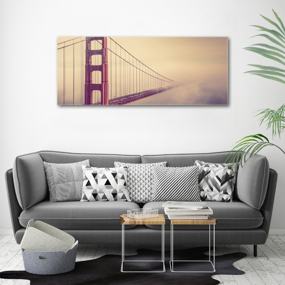 Foto obraz akrylový na stenu Most San Francisco