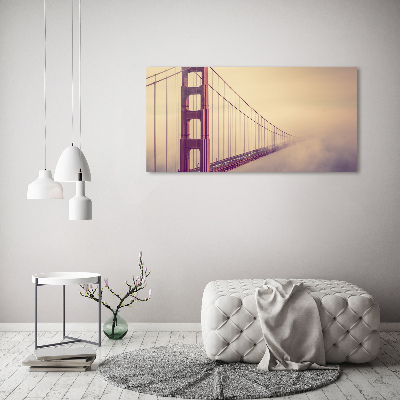 Foto obraz akrylový na stenu Most San Francisco