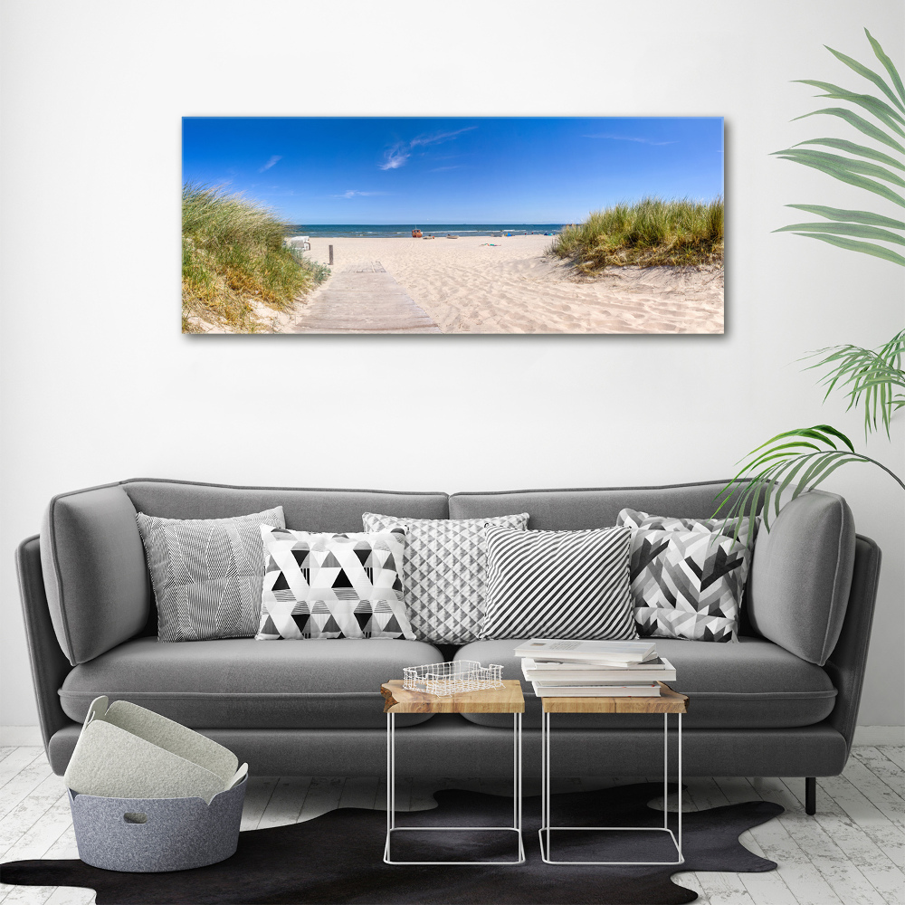 Foto obraz akryl do obývačky Morské duny