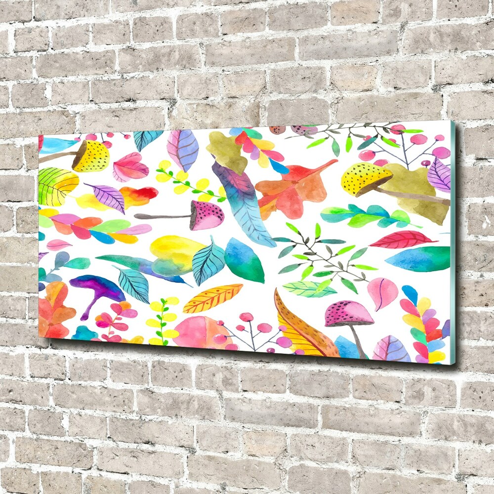 Foto obraz akryl do obývačky Kvetinový vzor