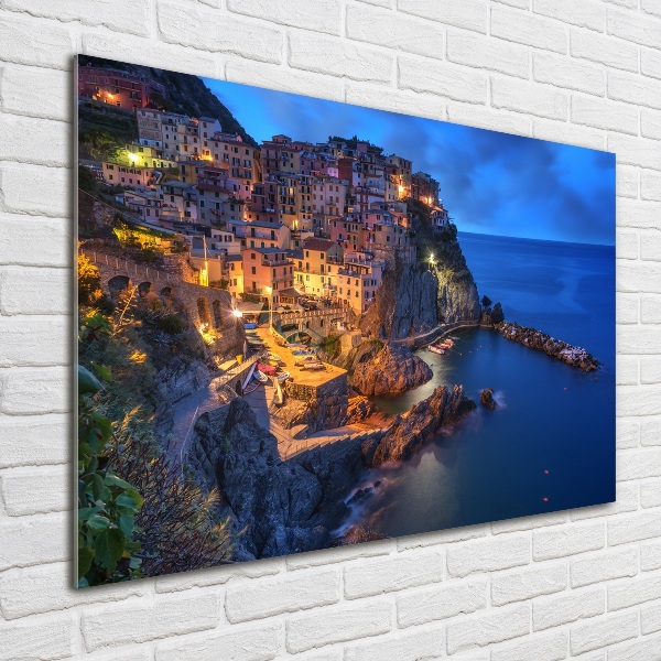 Foto obraz akryl do obývačky Manarola Taliansko