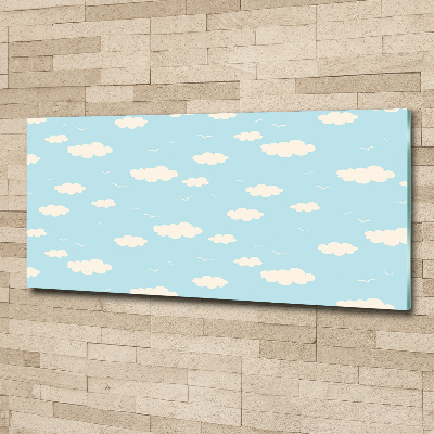 Foto obraz akrylový Oblaky