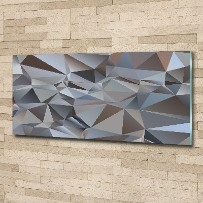 Foto obraz akrylový na stenu Abstrakcia trojuholníky