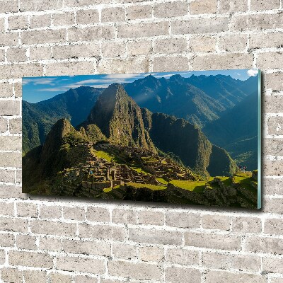 Foto obraz akrylový Zrúcanina Machu Picchu