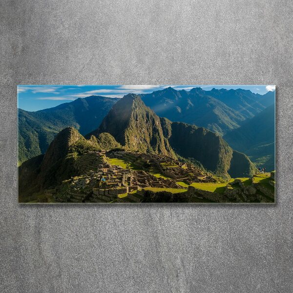 Foto obraz akrylový Zrúcanina Machu Picchu