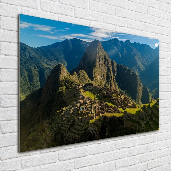 Foto obraz akrylový Zrúcanina Machu Picchu