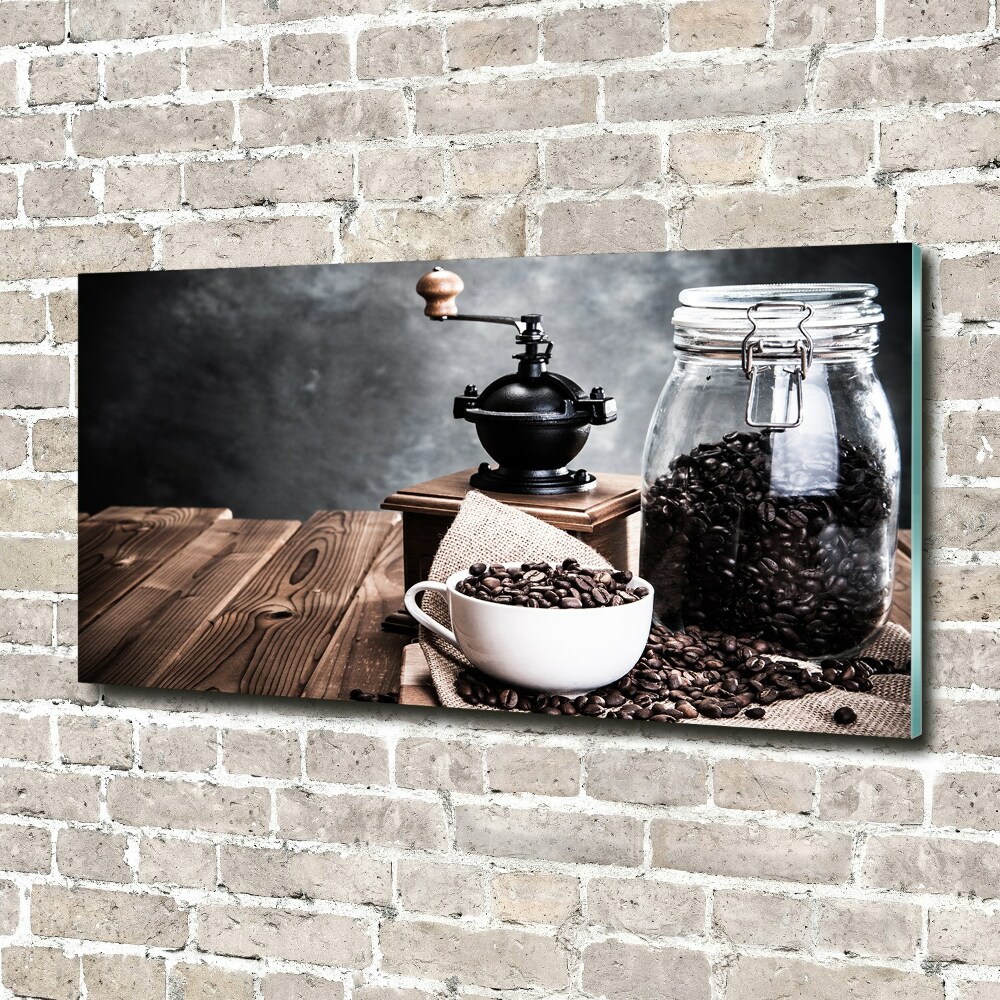 Foto obraz akrylové sklo Mlynček na kávu