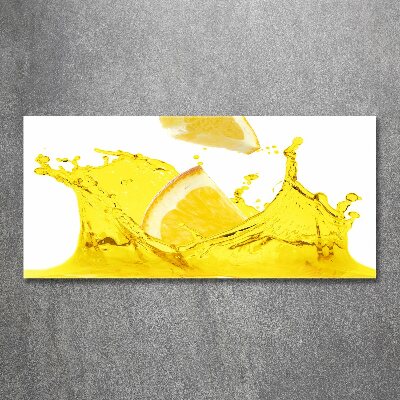 Foto obraz akrylový Plátky citróna