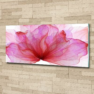 Foto obraz akryl do obývačky Ružová kvetina
