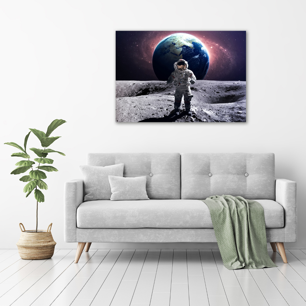 Moderný akrylový fotoobraz Kozmonaut