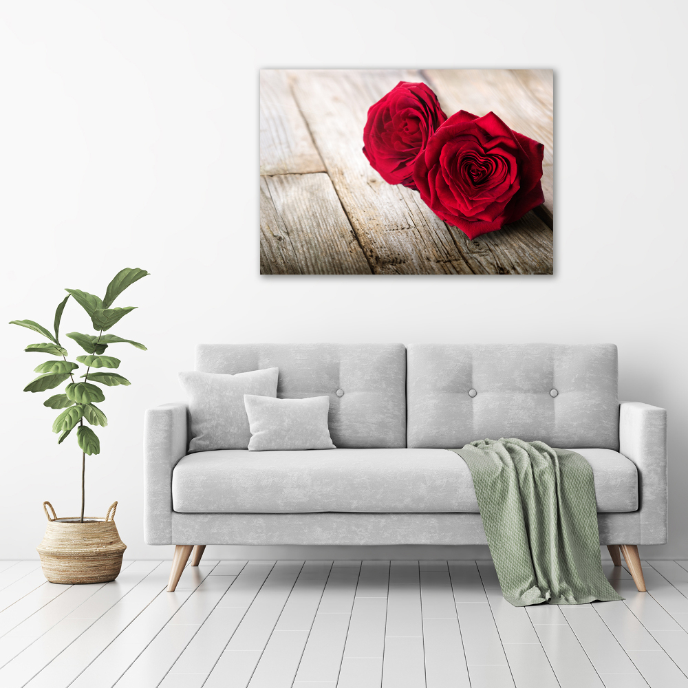Foto obraz akryl do obývačky Ruže na strome
