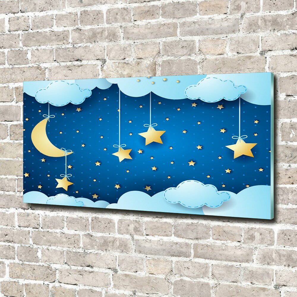 Foto obraz akrylový na stenu Nočná obloha