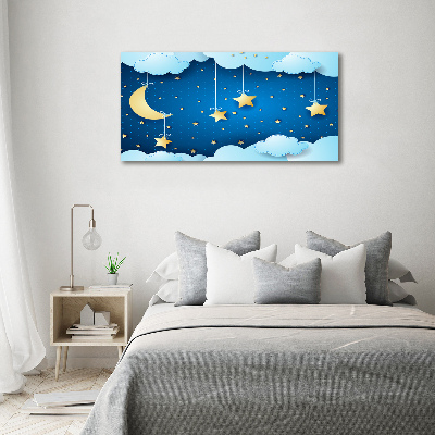 Foto obraz akrylový na stenu Nočná obloha