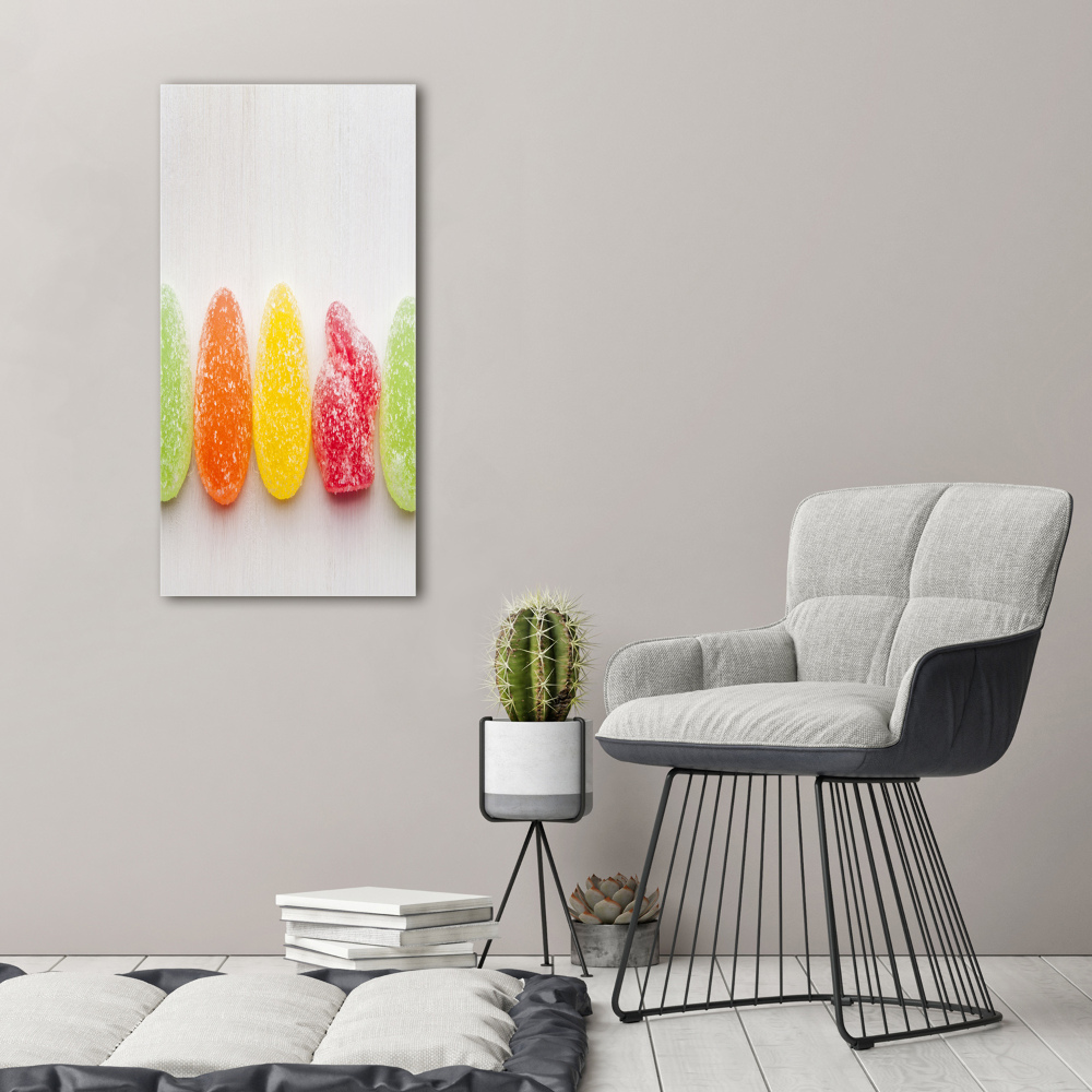 Vertikálny foto obraz akryl do obývačky Gumové medvedíky