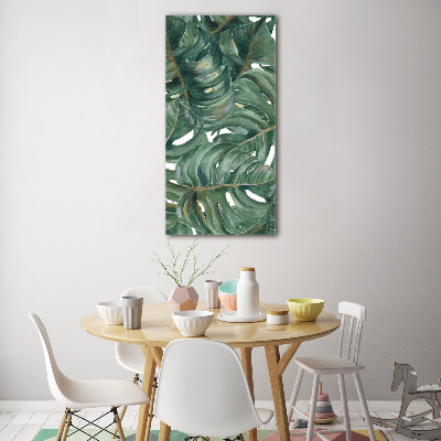 Vertikálny foto obraz akrylový na stenu Monstera