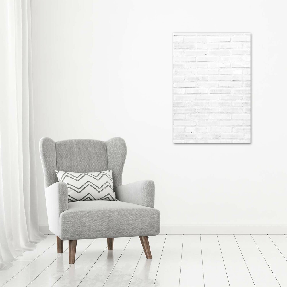 Vertikálny foto obraz akryl do obývačky Murovaná múr