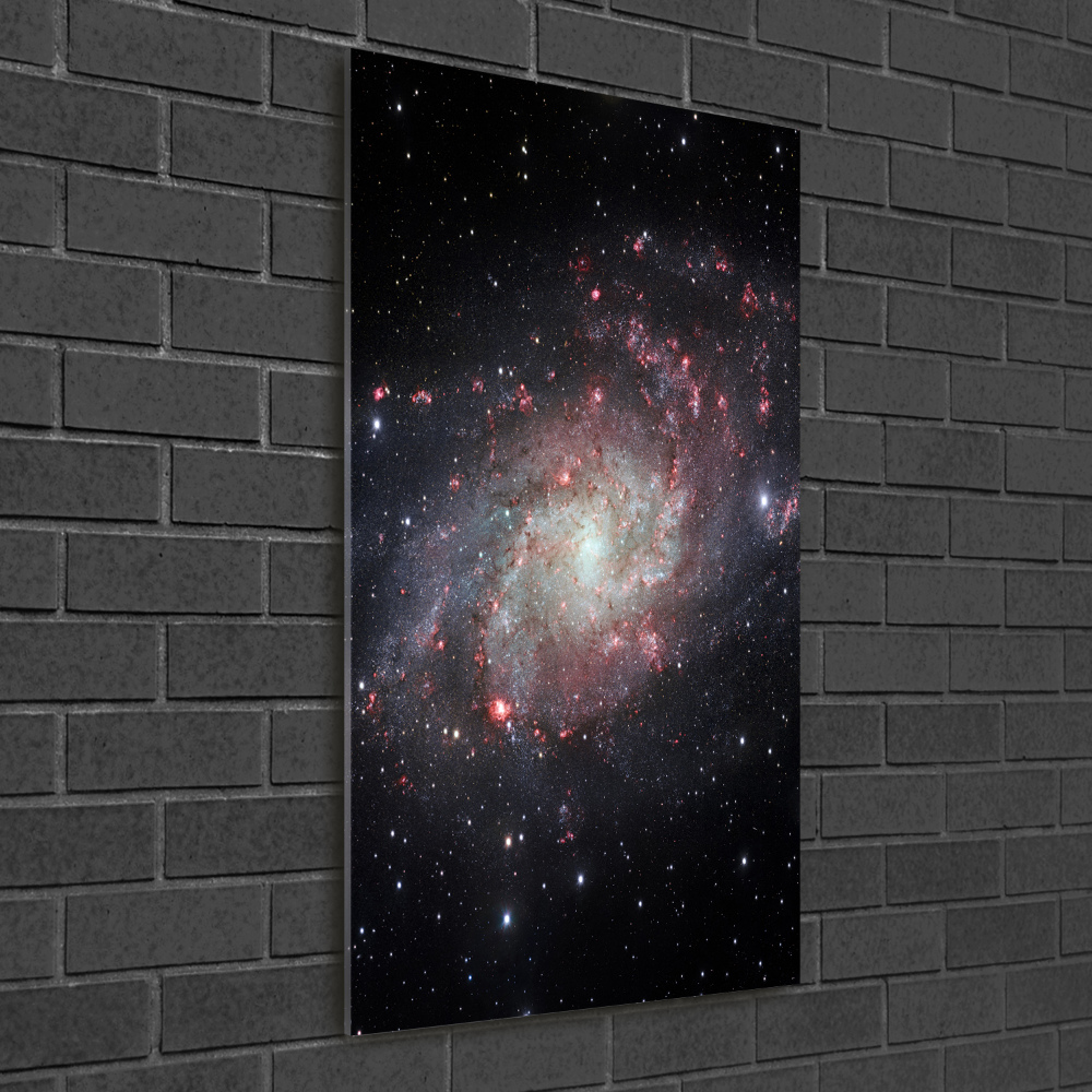 Vertikálny foto obraz akrylový na stenu Hmlovina